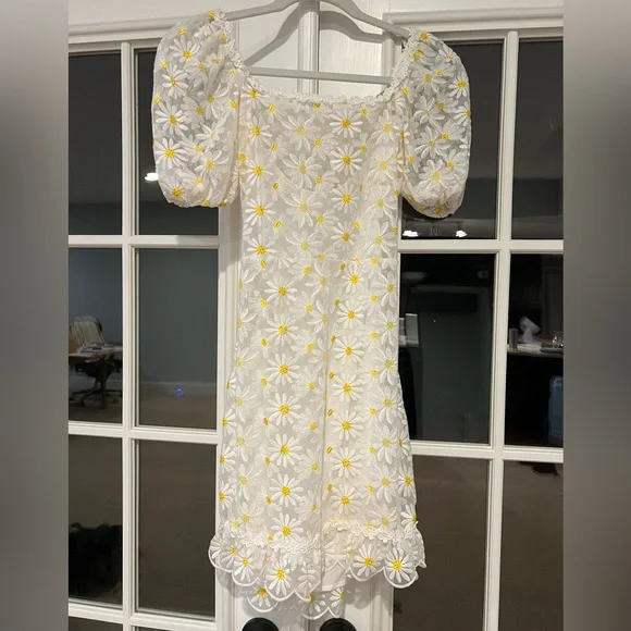 For Love And Lemons Brulee Daisy Mini Dress - Picture 8 of 10